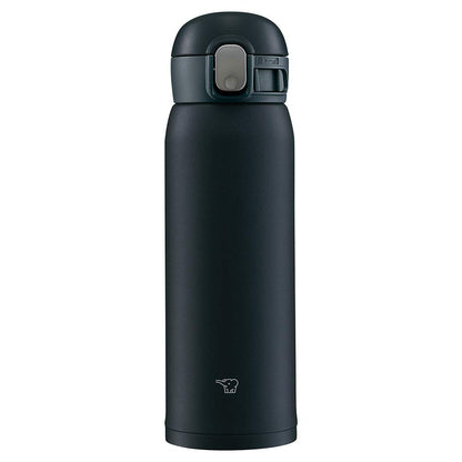 Zojirushi (Zojirushi) Water Bottle One Touch Stainless Mug Seamless 0.48L Black Sm-Wa48-Ba