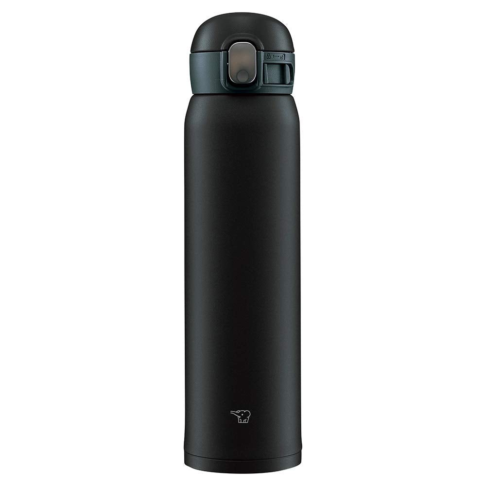 Zojirushi (Zojirushi) Water Bottle One Touch Stainless Mug Seamless 0.60L Black Sm-Wa60-Ba