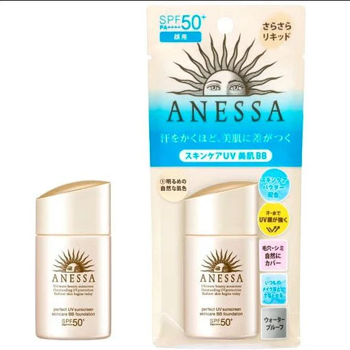 ANESSA Perfect UV Skincare BB Foundation a BB Cream SPF50+銉籔A+++ - 25ml