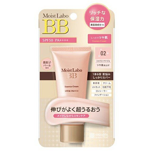 Moist Labo BB Essence Cream 02 spf50 Pa++++ Shiny Beige 33g