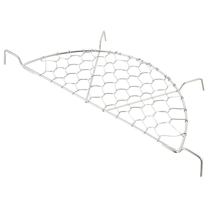 Ebm Semilunar Stainless Steel Tempura Cooling Rack For 36cm Tempura pan