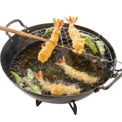 Ebm Semilunar Stainless Steel Tempura Cooling Rack For 36cm Tempura pan