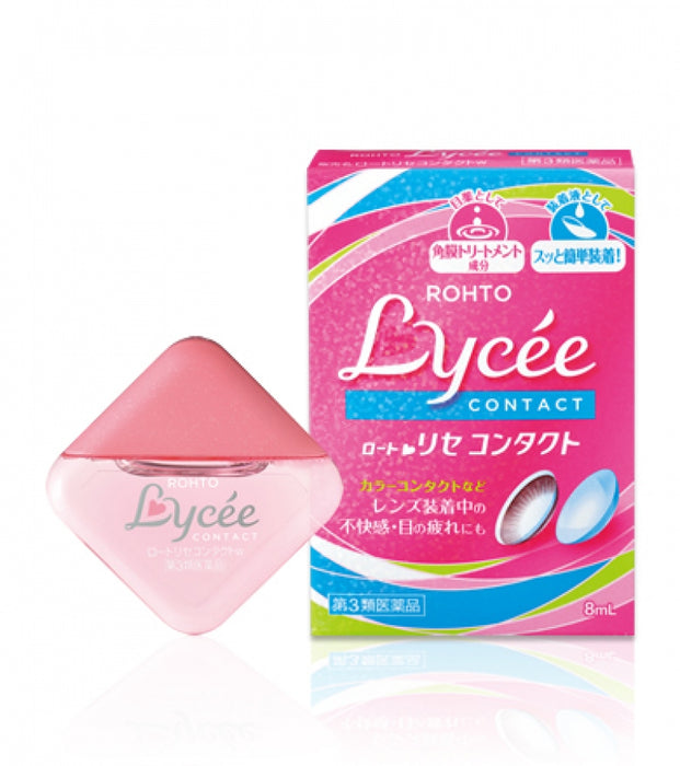 Rohto Lycee Eye Drops for Contact Lens 8ml