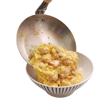 Fujinos 3-Ply Stainless Steel Induction Oyakodon Pan With Lid Japan Hsdd-160