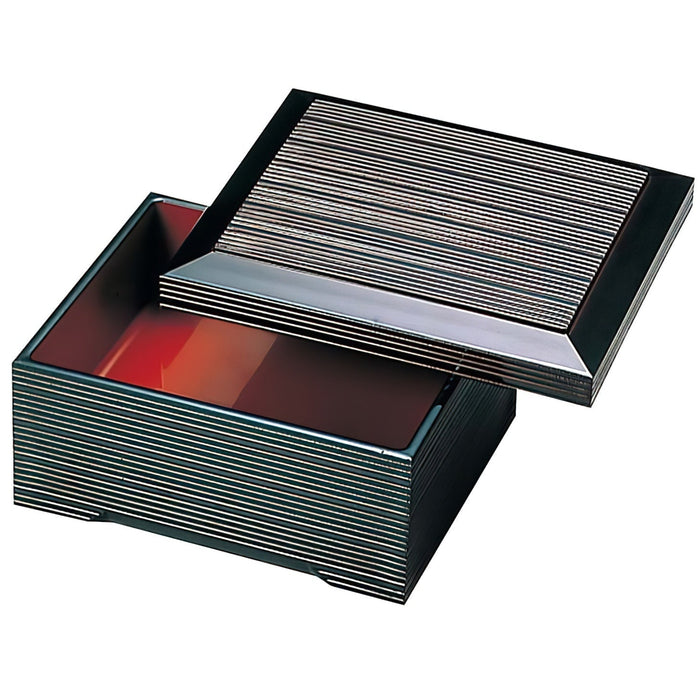 Fukui Craft Abs Resin Donju Jubako Box Dark Brown