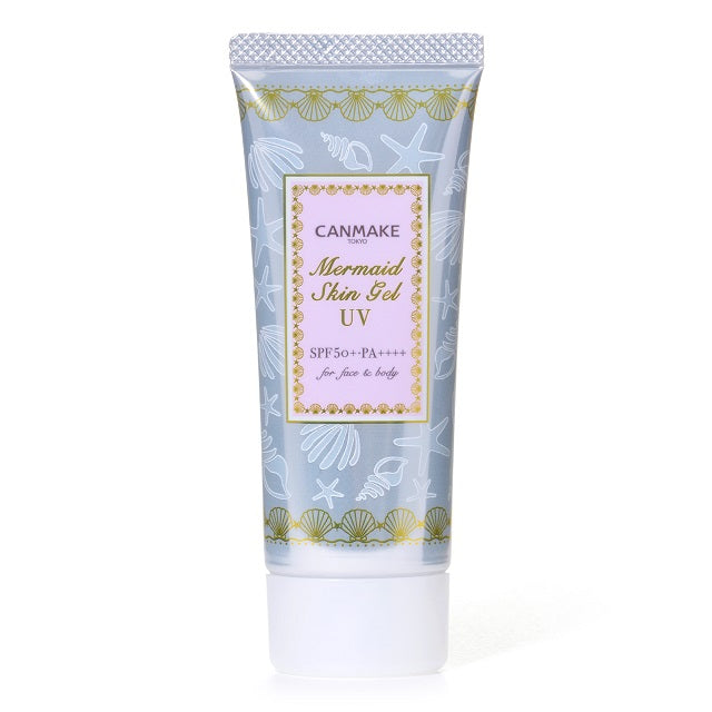 CanMake Skin Gel Tokyo Mermaid UV Sunscreen 01 Transparent SPF50+ PA++++ 40g