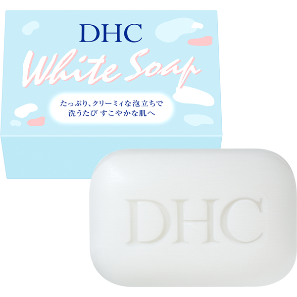 Dhc White Soap 105g - Japanese Natural Foaming Soap - Japanese Body Care Products