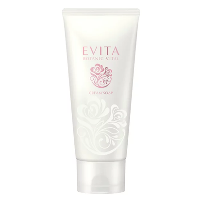 Kanebo Evita Botanic Vital Cream Soap 130g - Japanese Aging-Care Face Wash