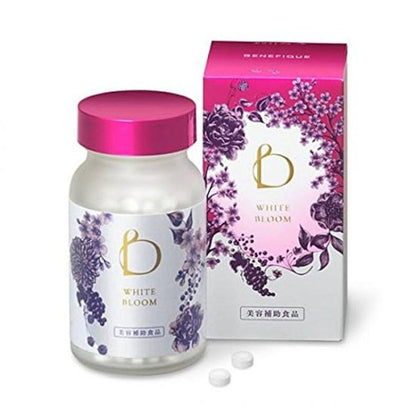 Shiseido Benefique White Bloom Whitening Skin Supplement 240 Tablets - Vitamin C Supplements