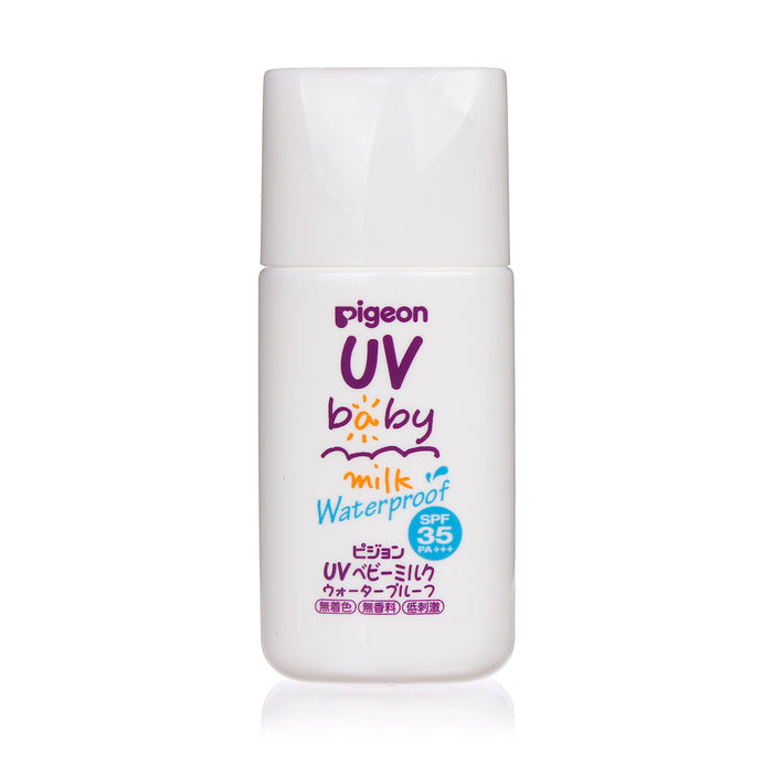 Pigeon UV Baby Milk Waterproof SPF50+ PA++++ 50g - Japanese Sunscreen For Baby Skin