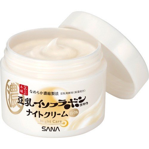 Sana Nameraka Night Care Wrinkle Cream 豆浆异黄酮 50g - 日本夜间护理霜