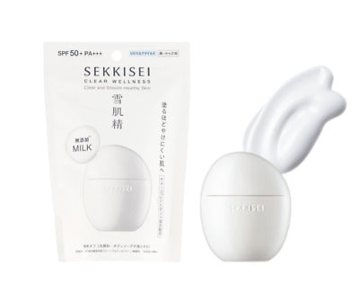 Sekkisei clear Wellness UV Defence lait doux SPF50 + · PA +++