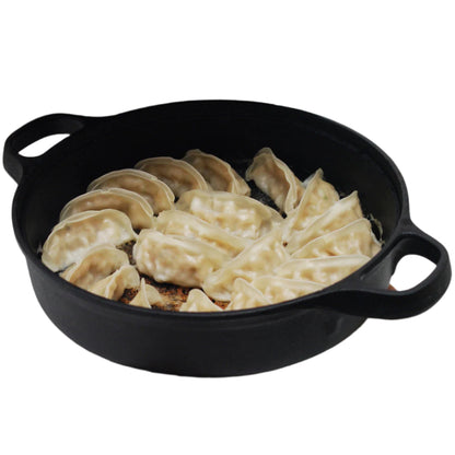 Seieido Japan Cast Iron Sukiyaki Gyoza Pan 20Cm